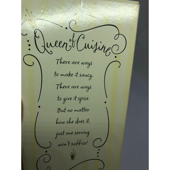 Hallmark Christmas ornament Queen of cuisine, 2004, New In Box - Picture 6 of 7